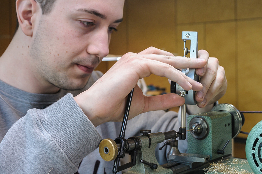 Die neue Uhrmacherwerkstatt am MBBK