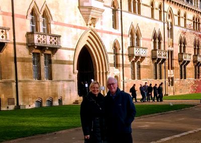 Frau Holl und Herr Dr. Schultes-Bannert in Oxford