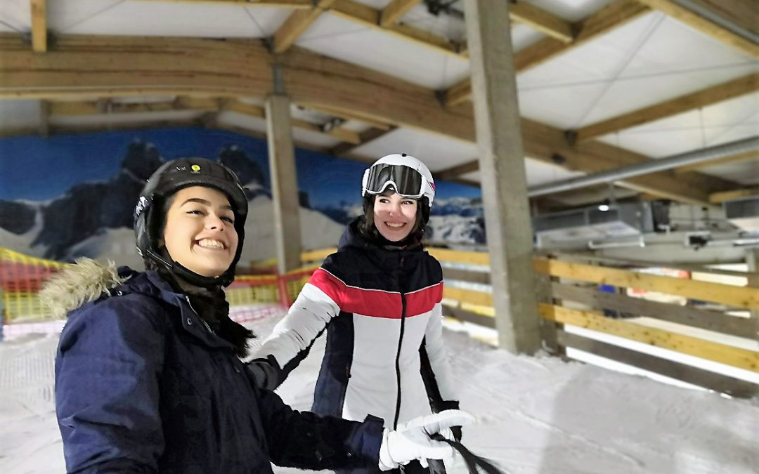 Die SV in der Skihalle