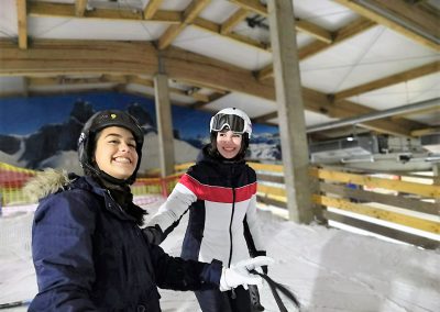 Die SV in der Skihalle