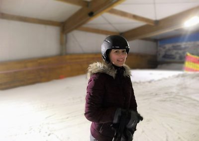 Die SV in der Skihalle