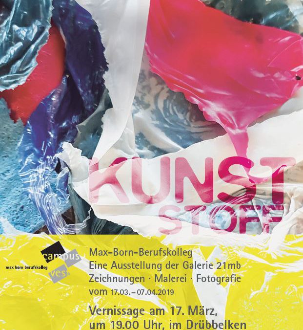 Vernissage Drübbelken am 17.03.2019 "Kunststoff"