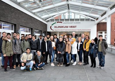 Berufsfachschule Medizintechnik - Besuch im Knappschaftskrankenhaus Recklinghausen