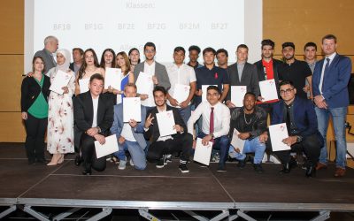 Zeugnisverleihung für die Absolventinnen und Absolventen der Berufsfachschulklassen 2019
