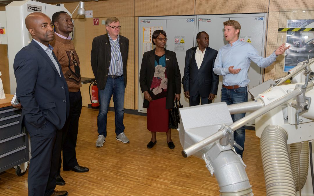 Delegation aus Kenia zu Gast in der Abteilung Orthopädietechnik