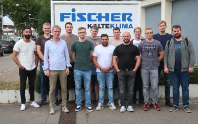 Fachschulklasse T72 besucht die Firma GEA Bock und Fischer Kälteklima im Rahmen eines CO2-Seminars