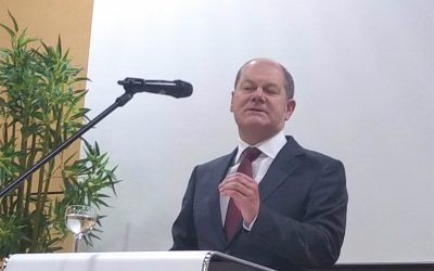 Olaf Scholz am Max-Born-Berufskolleg