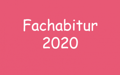 Fachabitur 2020