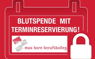 Blutspende im Max-Born-Berufskolleg