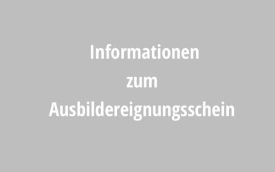 Ausbildereignungsschein