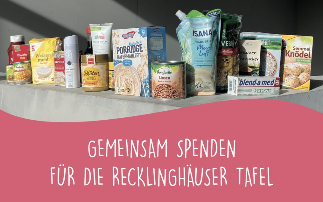 Spenden für die Recklinghäuser Tafel