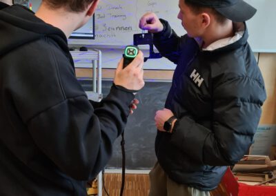 Telefonhalter aus dem FabLab für das BK Gladbeck