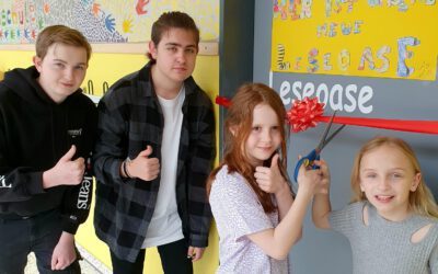 Leseoase  für die Haard Johannes Grundschule in Marl-Sinsen