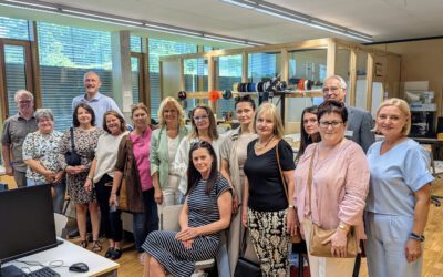 polnische Delegation aus Wodzislaw