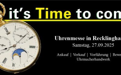 Messe für historische Uhren im Max-Born-Berufskolleg