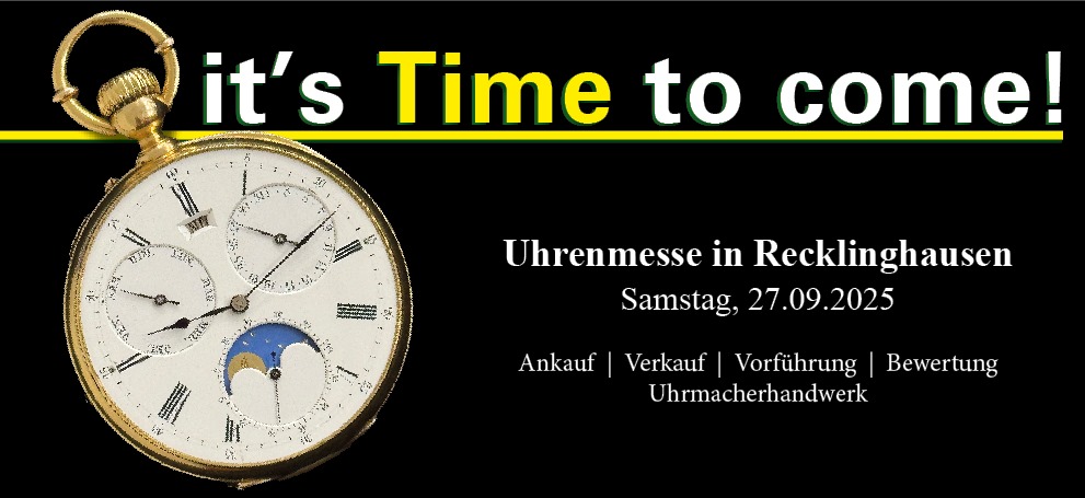 Messe für historische Uhren im Max-Born-Berufskolleg