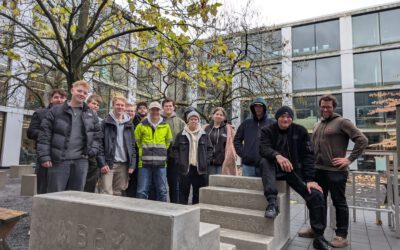 Betontreppe – Projekt der Tischlerklasse