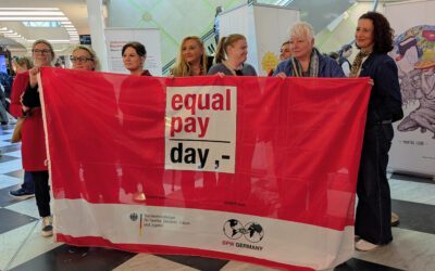 Ausstellung zum Equal Pay Day im Palais Vest