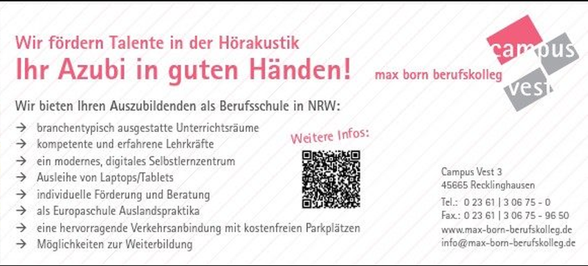 Hörakustik Flyer Bild