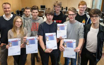 Rekord beim Informatik Biber 2018